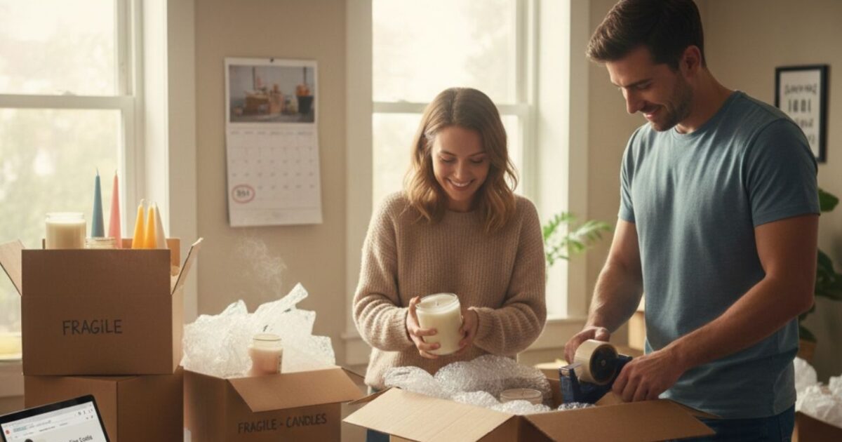 How To Pack Candles For Moving?