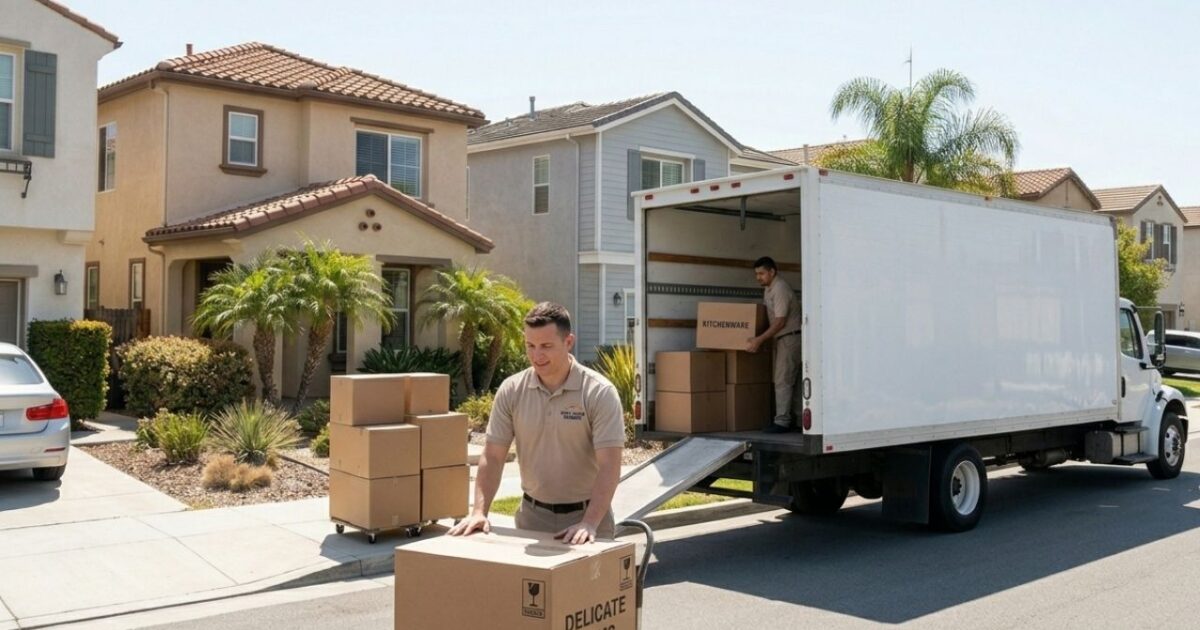 How Movers Riverside Coordinate Move