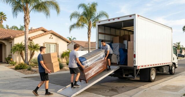 Local Moving Company in Riverside for Less