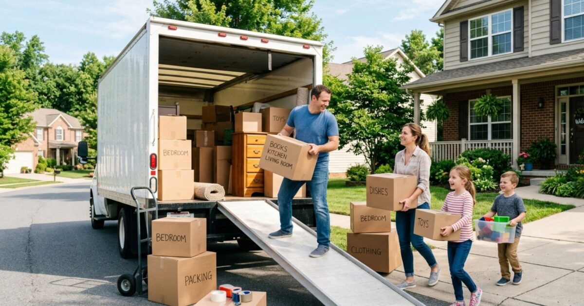 Residential Moving Services for Families